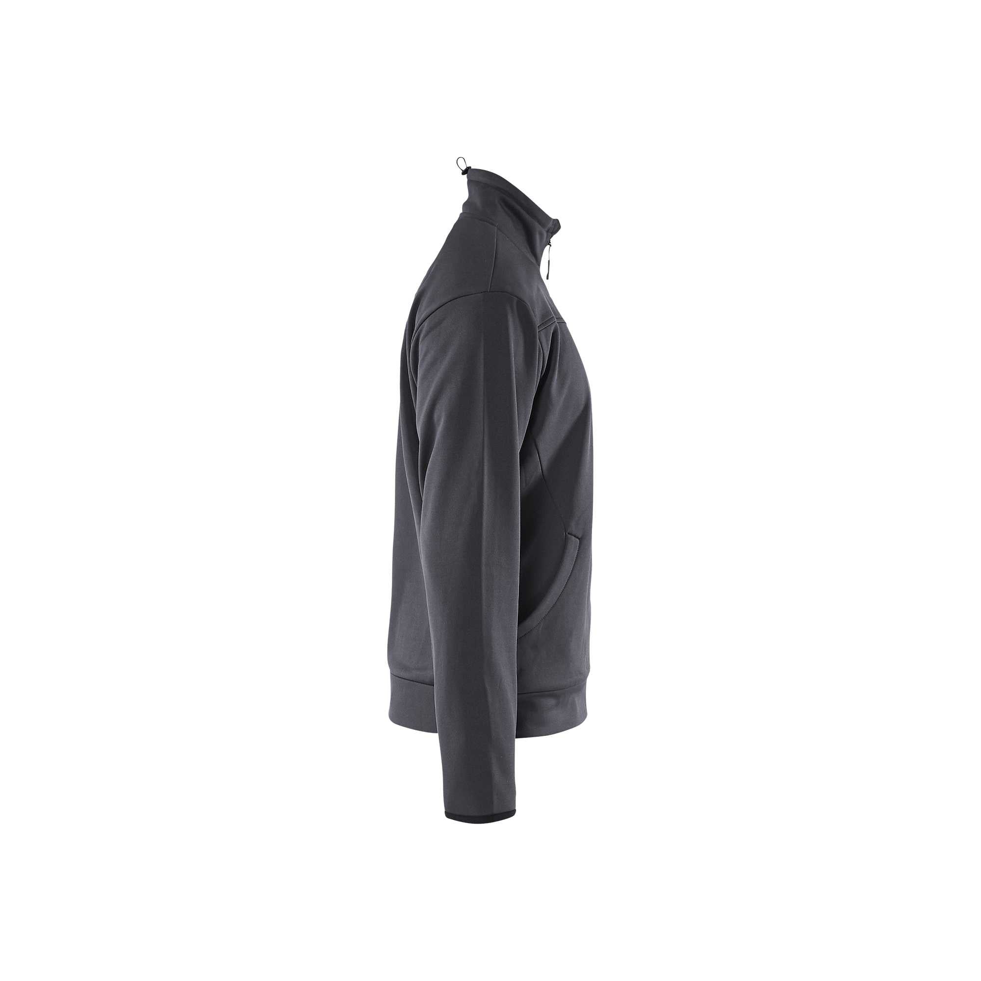 BLAKLADER 33622526 Sweatshirt With Full Zip Work Sweatshirt MEN - Pique Fleece